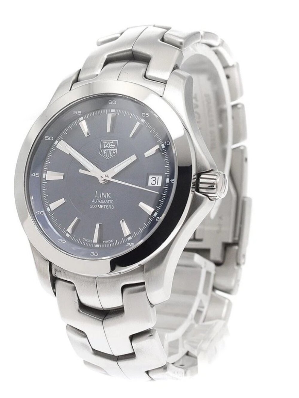TAG HEUER Link WJF2112.BA0570 Date Navy Dial Automatic Men's Watch_942300